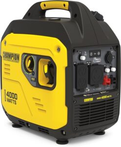 1. Champion 4000-Watt Portable Inverter Generator