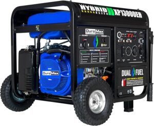 1. DuroMax 13000 Watt Dual Fuel Portable Generator