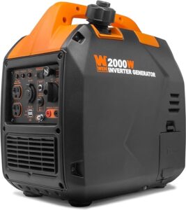 1. WEN 56203i Super Quiet 2000-Watt Portable Inverter Generator