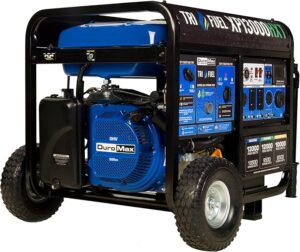 2. DuroMax 13000-Watt Tri-Fuel Portable Generator