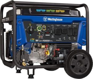 2. Westinghouse 13500 Watt Tri-Fuel Portable Generator