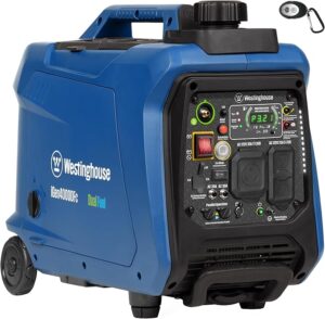 2. Westinghouse 4000 Watt Portable Inverter Generator