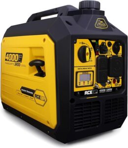 3. Aceup 4000 Watt Portable Inverter Generator