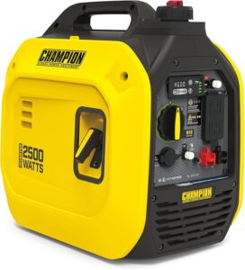 3. Champion 2500-Watt Portable Inverter Generator