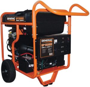 3. Generac 15000-Watt Gas-Powered Portable Generator