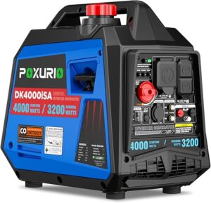 5. POXURIO 4000 Watt Inverter Generator