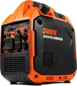 2. WEN 3600-Watt Portable Inverter Generator