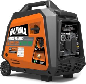 5. GENMAX 3500W Portable Inverter Generator